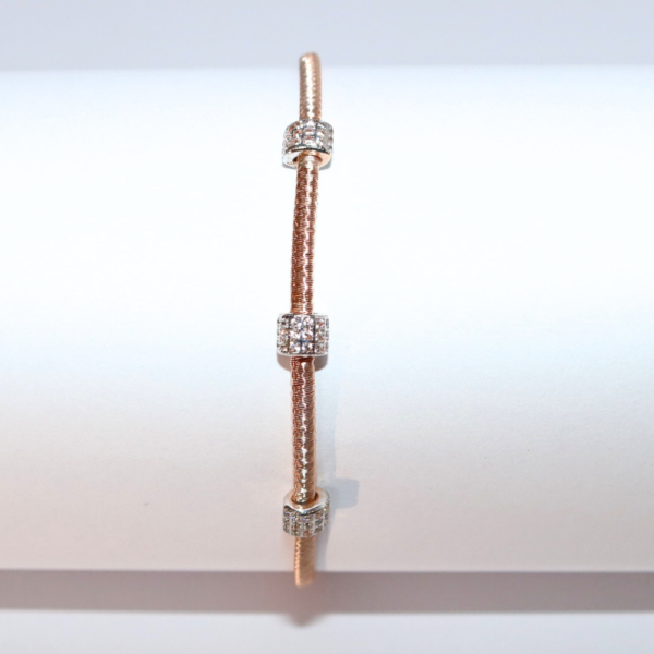 PULSERA ROSADA CIRCONES